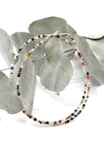 Load image into Gallery viewer, Mini Faceted Semi Precious Stone Necklace - NS-004
