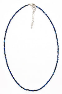 Mini Faceted Semi Precious Stone Necklace - NS-006