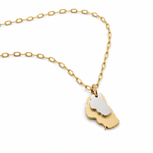 Load image into Gallery viewer, Lake Tahoe Double Mini Charm Necklace - NT-002B
