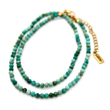 Load image into Gallery viewer, Short Hubei Turquoise Stone Necklace - N9-200HTA+
