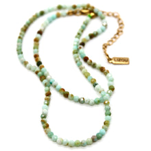 Load image into Gallery viewer, Short Opal Stone Necklace - N9-200OP
