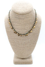Load image into Gallery viewer, Short Mini Delicate Charm African Turquoise Necklace - N2-2610AT
