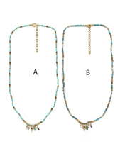 Load image into Gallery viewer, Delicate Stone Charm Necklace - N2-2584
