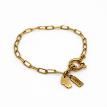 Load image into Gallery viewer, Small Gold Tahoe Chain Bracelet - BT-005
