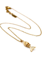 Load image into Gallery viewer, Delicate Small Articulated Gold Fish Necklace - N2-2564sm
