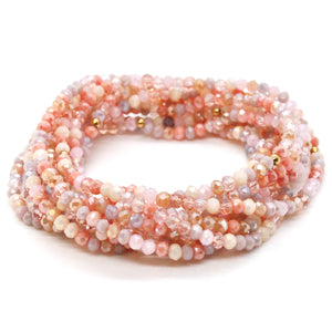 Delicate Crystal Mini Stack Bracelet - BC-219