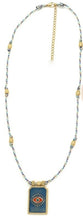 Load image into Gallery viewer, Navy Evil Eye Pendant Necklace N2-2381 -French Flair Collection-
