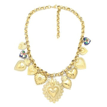 Heart Charm Collection Necklace
