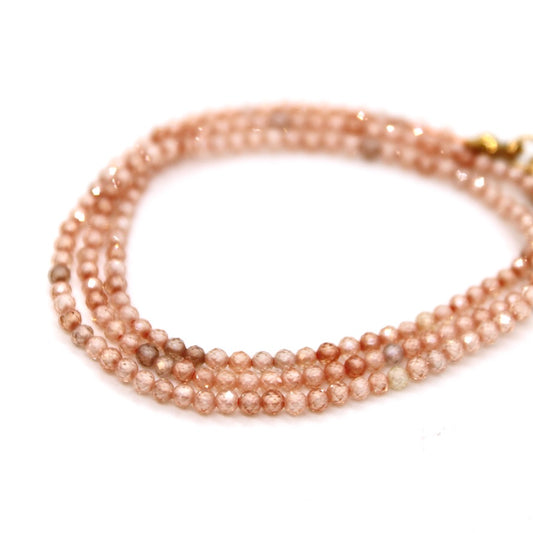 Short Zircon Stone Necklace - N9-200OZ