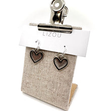 Load image into Gallery viewer, Heart Small Earrings - E9-048
