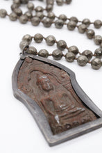 Load image into Gallery viewer, Large Buddha Pyrite Necklace -Buddha Collection-
