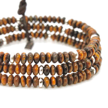 Load image into Gallery viewer, Tiger&#39;s Eye + Silver Bracelet Bundle
