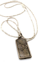 Load image into Gallery viewer, Buddha Necklace 15 - Reversible African Beads - One of a Kind -
