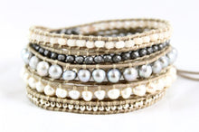 Load image into Gallery viewer, Chicory Wrap Bracelet - Freshwater Pearls Mix
