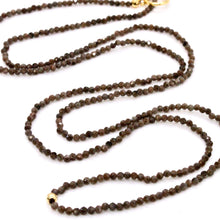 Load image into Gallery viewer, Delicate Faceted Mini Semi Precious Stone Beaded Necklace - N9-104
