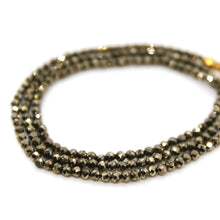 Load image into Gallery viewer, Short Hematite Stone Necklace - N9-200HE
