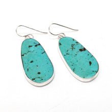 Load image into Gallery viewer, American Indian Turquoise Navajo Earrings
