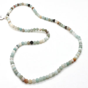 Amazonite Stretch Short Necklace or Bracelet - NS-AZ