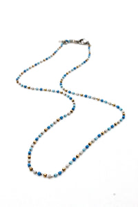 Miyuki Seed Bead Tiny Chain Necklace -Mini Collection-