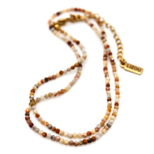 Load image into Gallery viewer, Short Crazy Agate Stone Necklace - N9-200CA
