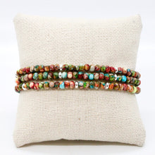 Load image into Gallery viewer, Rainbow Jasper 2 + Silver Bracelet Bundle
