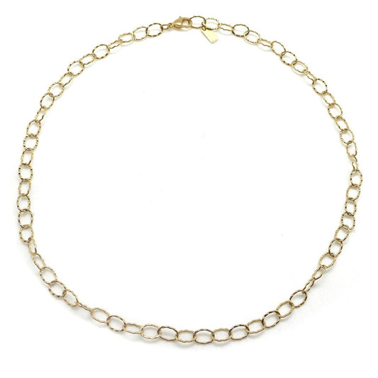 Simple 18K Gold Plate Short Luxury Chain-  N2-2663
