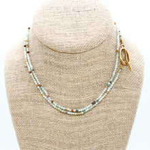 Load image into Gallery viewer, Luxury Faceted Long Amazonite Necklace or Bracelet - N9-313
