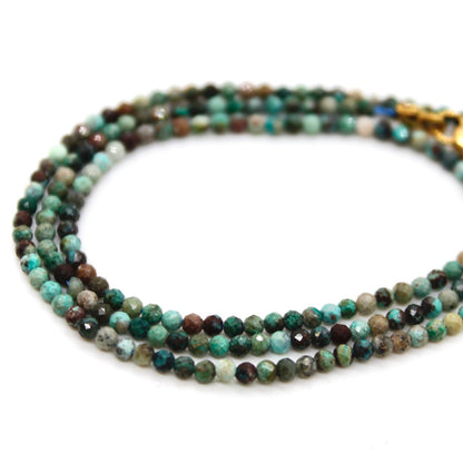 Short Mini Phoenix Turquoise Stone Necklace - N9-200PT