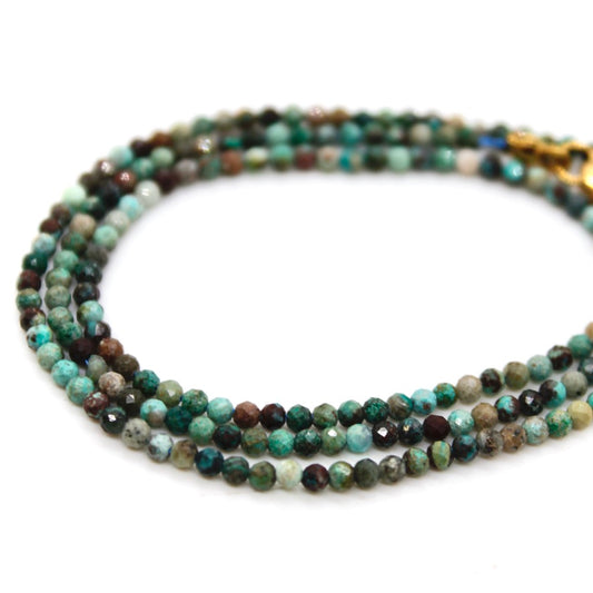 Short Mini Phoenix Turquoise Stone Necklace - N9-200PT