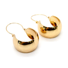 Load image into Gallery viewer, Classy and Versatile 24K Gold Plate Cup Earrings
