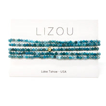 Load image into Gallery viewer, Delicate Faceted Mini Semi Precious Stone Beaded Necklace - N9-113
