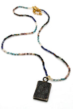 Load image into Gallery viewer, Mini Faceted Stone Buddha Short Necklace -The Buddha Collection-
