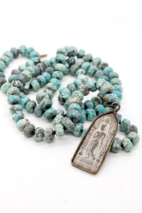 Jasper Buddha Necklace -Buddha Collection-