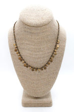 Load image into Gallery viewer, Short Mini Delicate Charm Pyrite Necklace - N2-2610P
