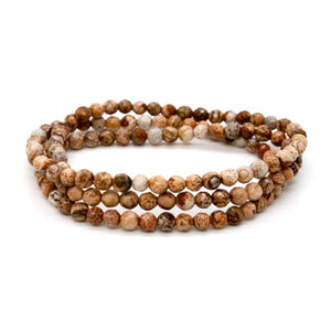 Jasper Stretch Short Necklace or Bracelet - NS-JP