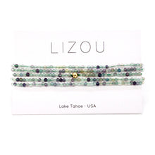Load image into Gallery viewer, Delicate Faceted Mini Semi Precious Stone Beaded Necklace - N9-106
