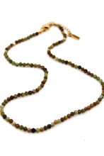 Load image into Gallery viewer, Short Green Stone Necklace - N9-200GG
