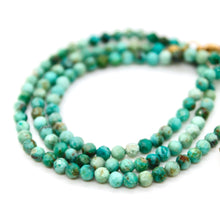 Load image into Gallery viewer, Short Hubei Turquoise Stone Necklace - N9-200HTA+
