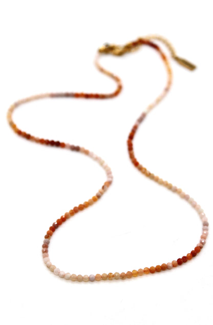 Short Gradient Stone Necklace - N9-200G11