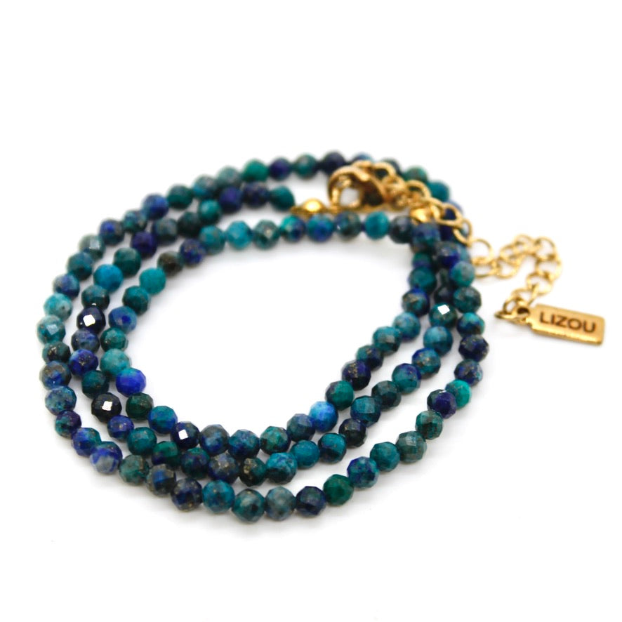 Short Phoenix Lapis Lazuli Stone Necklace - N9-200PLL