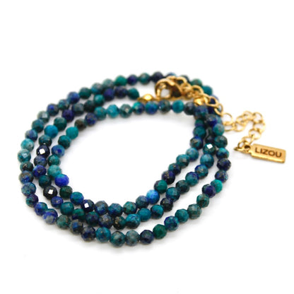 Short Phoenix Lapis Lazuli Stone Necklace - N9-200PLL
