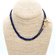 Load image into Gallery viewer, Luxury Faceted Long Lapis Necklace or Bracelet - N9-303
