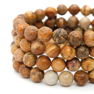 Jasper 8mm Stretch Bracelet -Stone Collection-