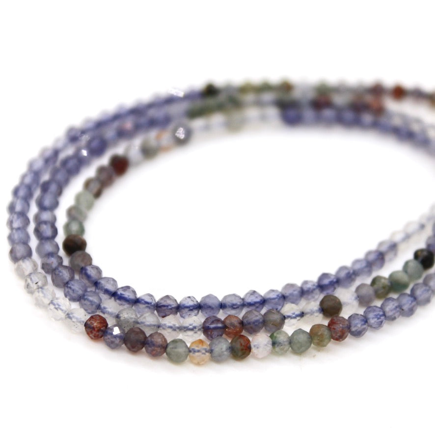 Short Gradient Stone Necklace - N9-200G5