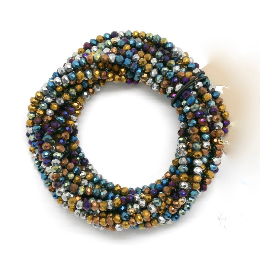 Delicate Crystal Mini Stack Bracelet - BC-213
