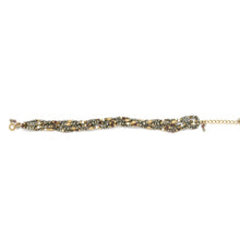 Load image into Gallery viewer, Mixed Semi Precious Stone 5 Strand Bracelet - B4-042D
