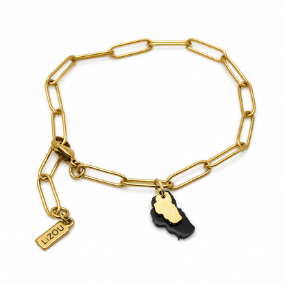 Lake Tahoe Double Mini Charm Bracelet - BT-009A