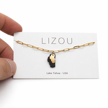 Load image into Gallery viewer, Lake Tahoe Double Mini Charm Necklace - NT-002A
