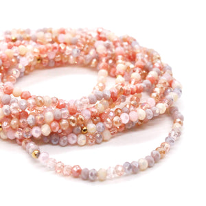 Delicate Crystal Mini Stack Bracelet - BC-219