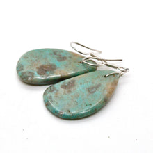 Load image into Gallery viewer, Small Turquoise Navajo American Indian Earrings
